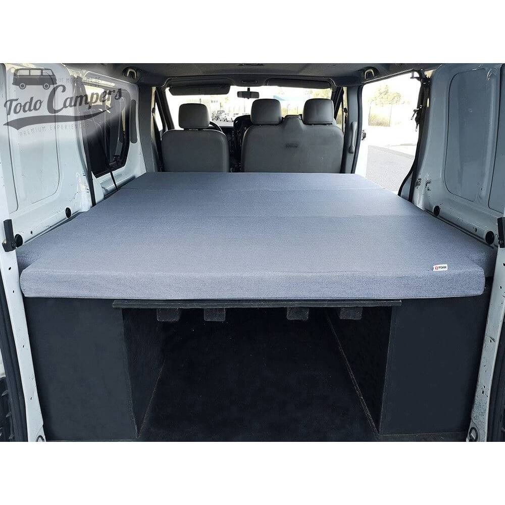 Colchão de espuma HR (Grosor 8 cm) para Trafic, Vivaro e Primastar 2002-2014 (sem plásticos)