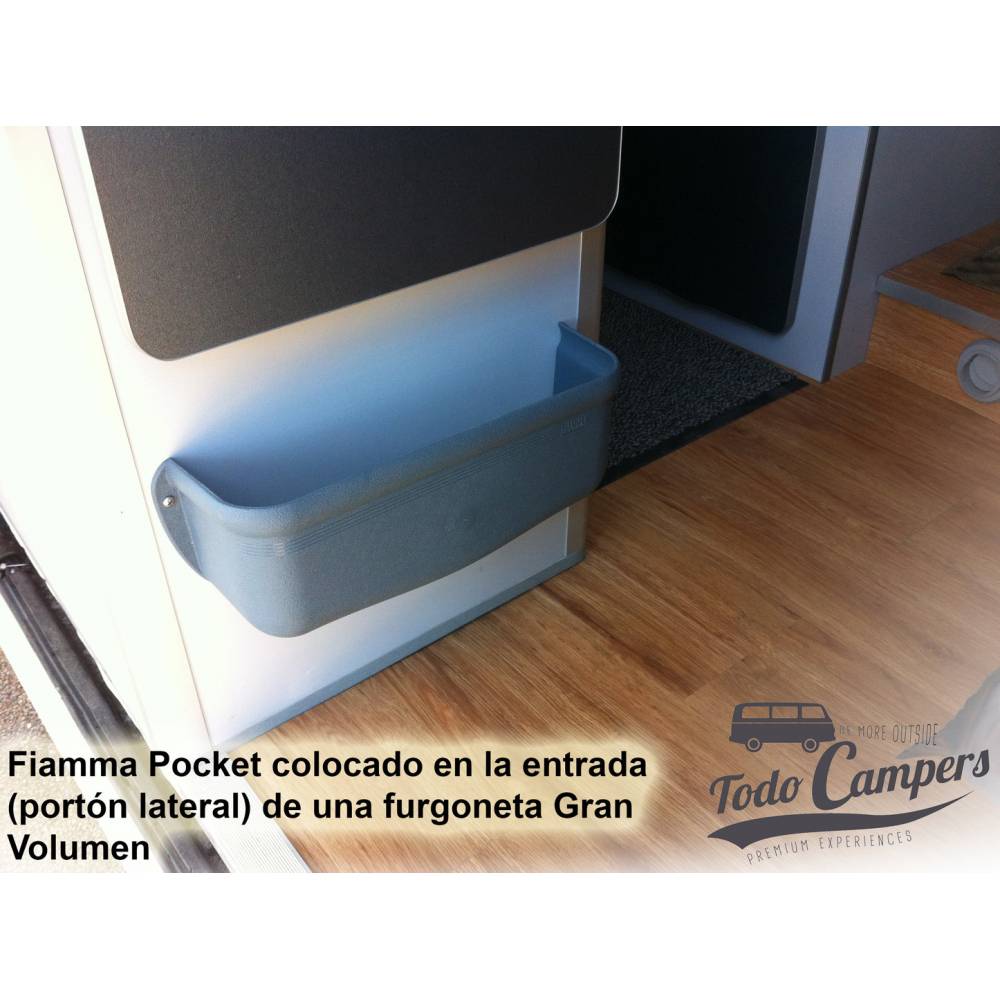 Repisa portaobjetos multiuso para tu furgoneta camper, autocaravana o caravana