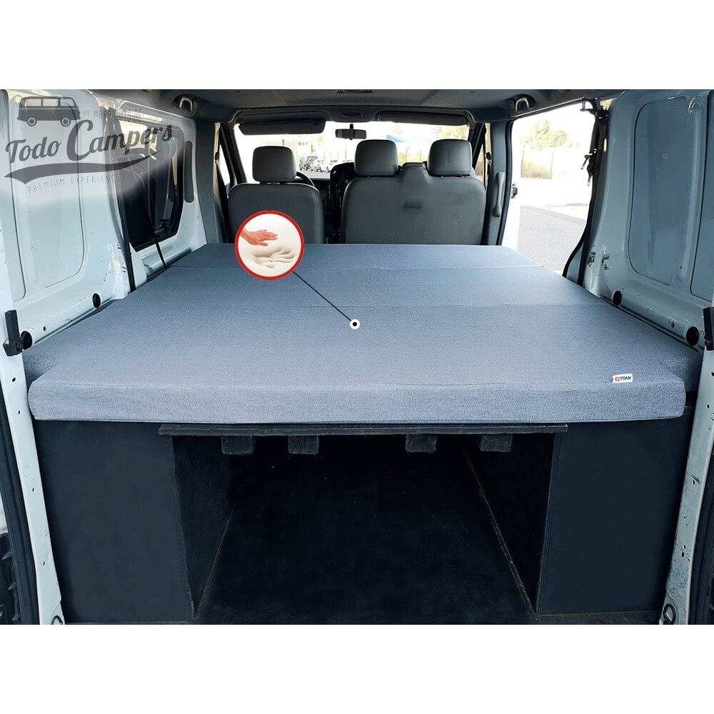 espuma HR de alta firmeza diseñado para las furgonetas Renault Trafic, Opel Vivaro y Nissan Primastar 2002-2014
