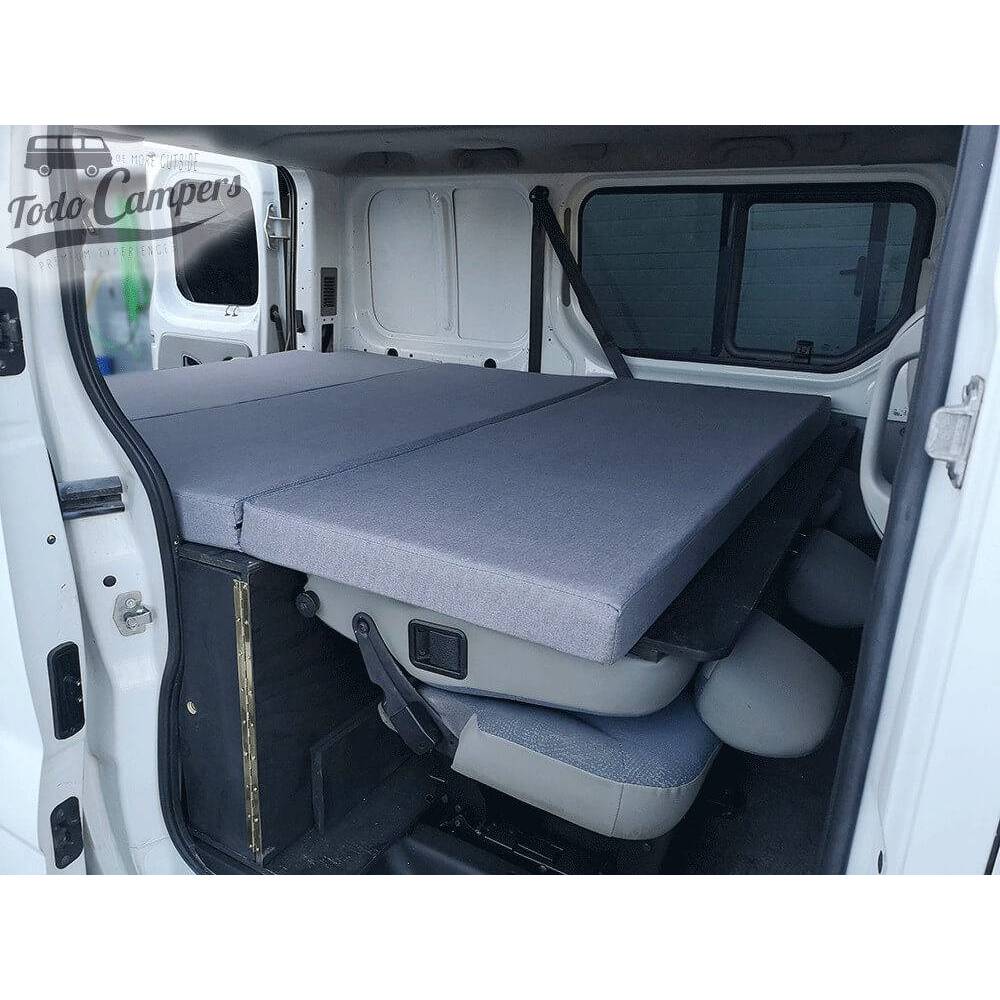 Colchão de espuma HR de 8 cm de alta densidade para Trafic, Vivaro e Primastar (sem plásticos)