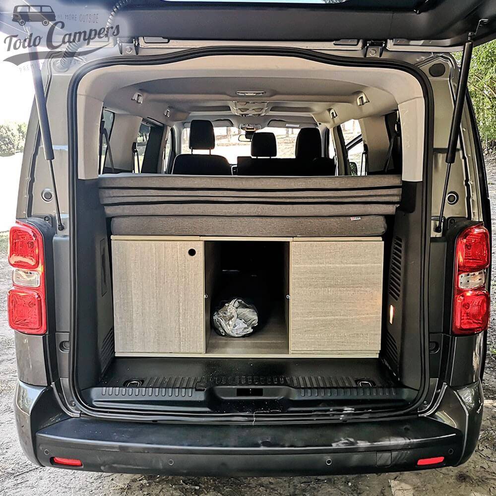 Colchón espuma HR (8 cm) plegado para Jumpy, SpaceTourer, Expert y Chasis K0