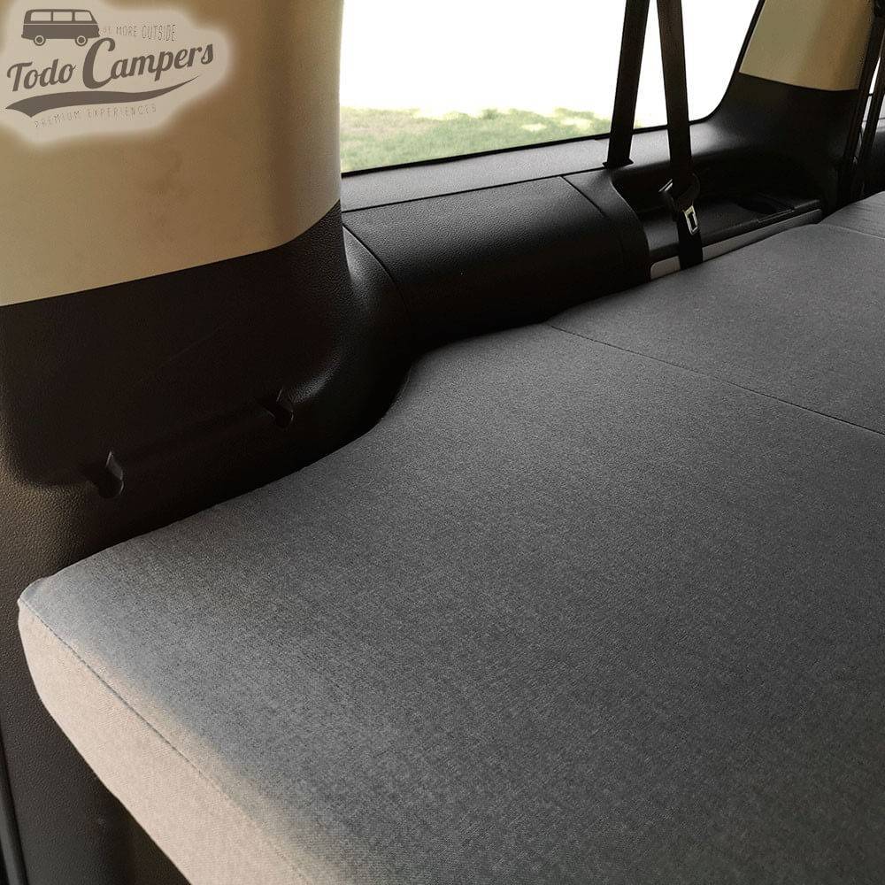 colchão de 8 cm de alta firmeza para carrinhas de Chassi K0: Traveller, ProAce II, Vivaro, ZafiraLife...