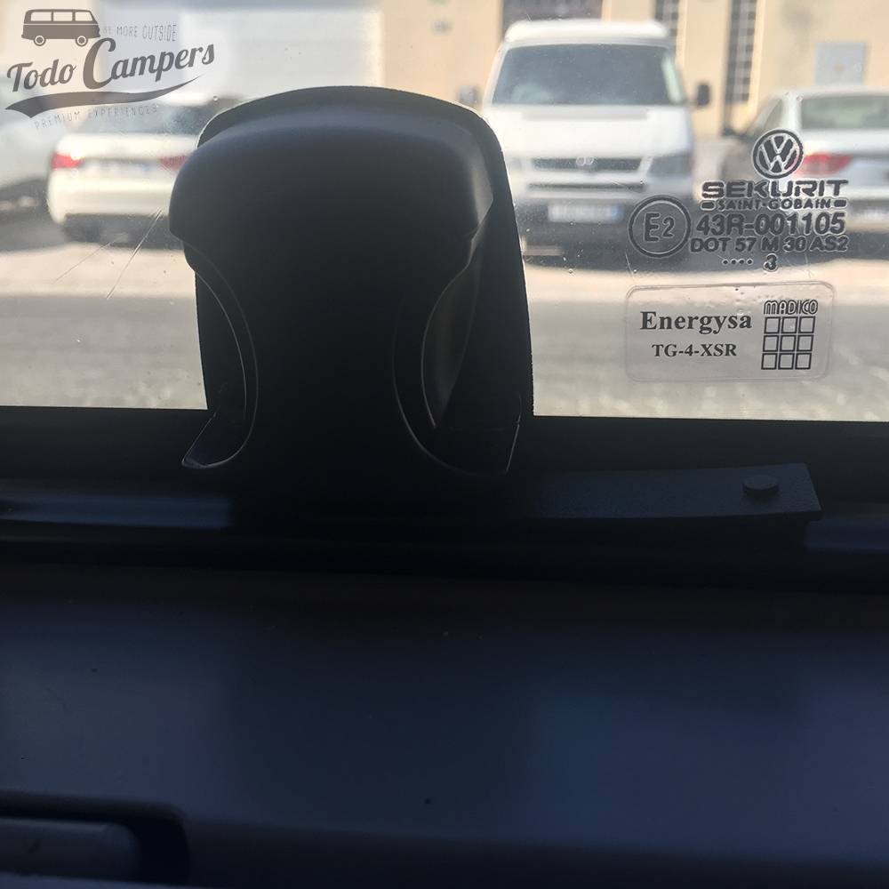 Air Vent para T4 que permite ventilação e impede a manipulação das portas e janelas desde o exterior.