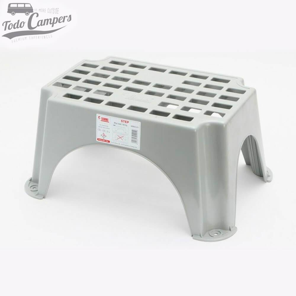 O degrau Fiamma Step suporta 150 Kg