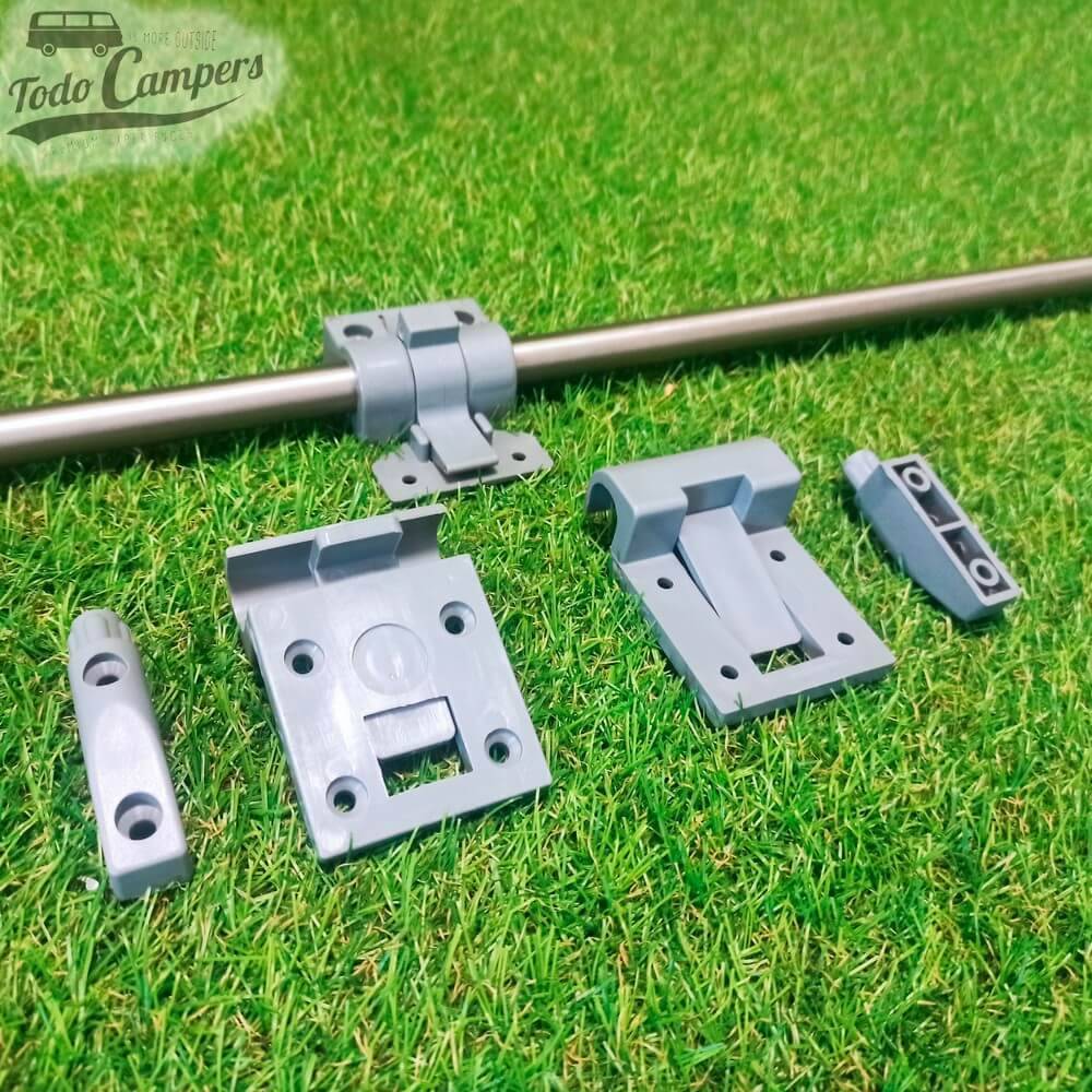 Kit para fazer a sua própria mesa rebatível para carrinha