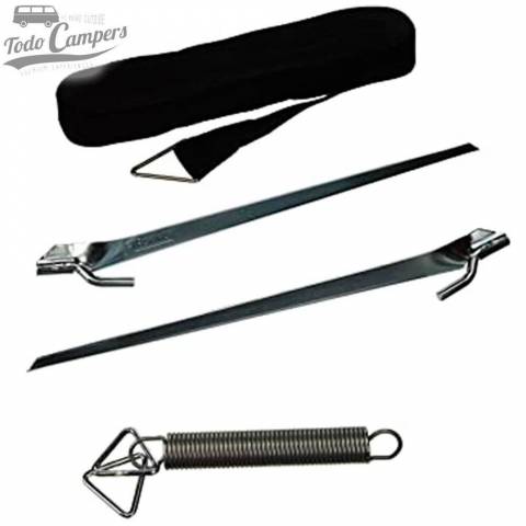 Tensores o Vientos para toldo Fiamma Tie Down - Color Negro