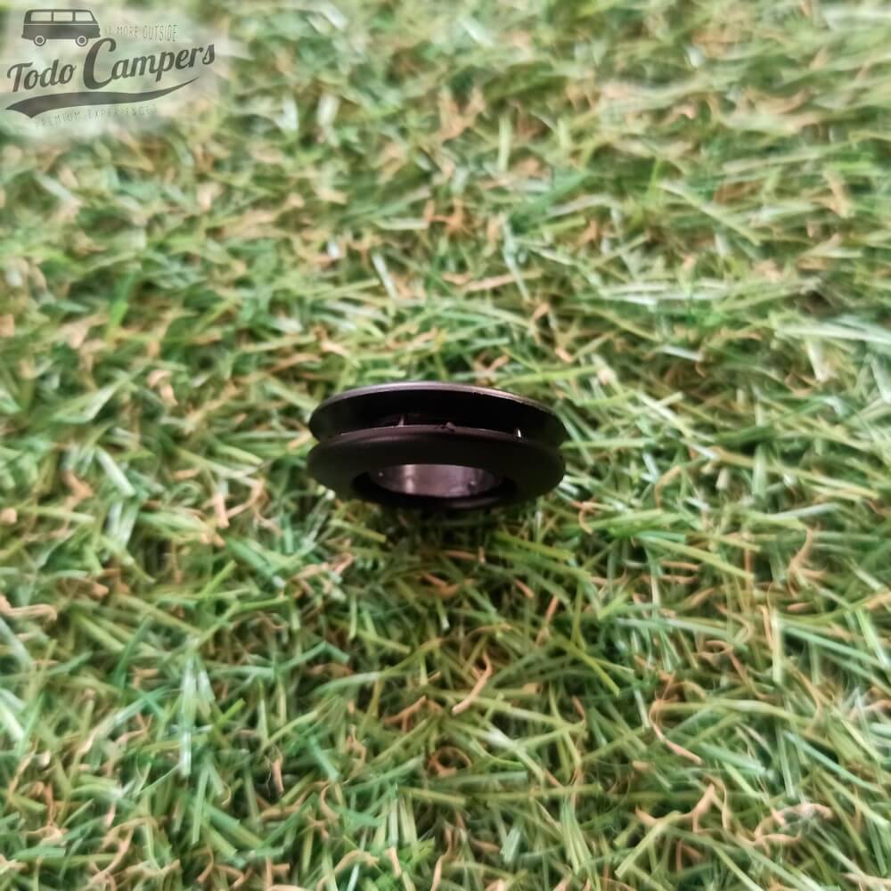 olhal fechado ao mínimo