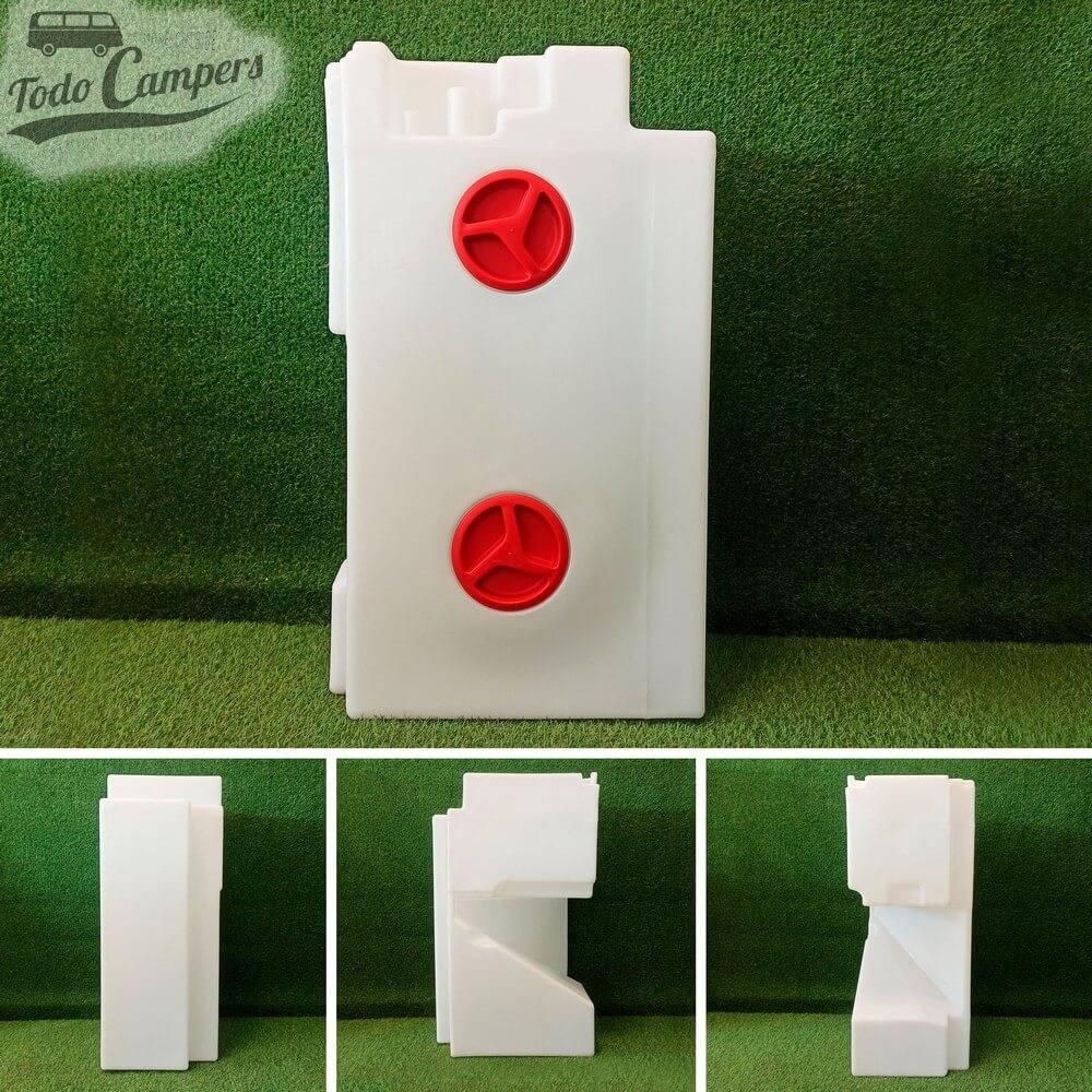 4 lados do depósito de 111 litros de Ducato, Jumper Boxer desde 2007