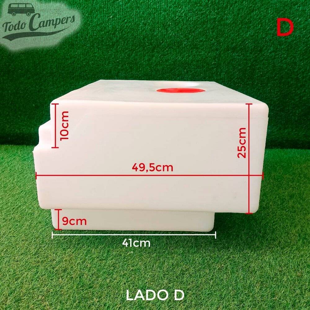 Cara D Depósito de agua para Ford Transit