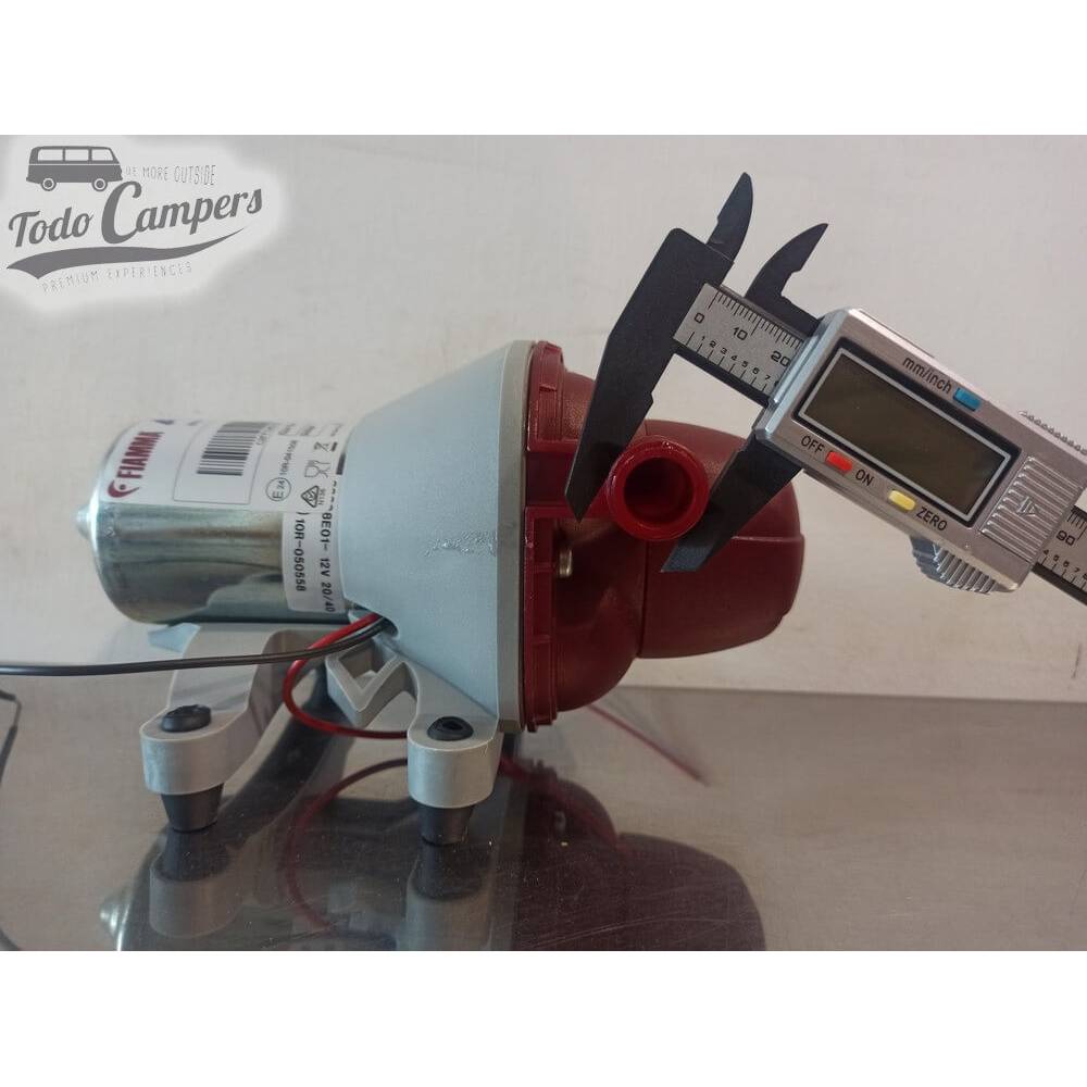 Diâmetro exterior de conexão