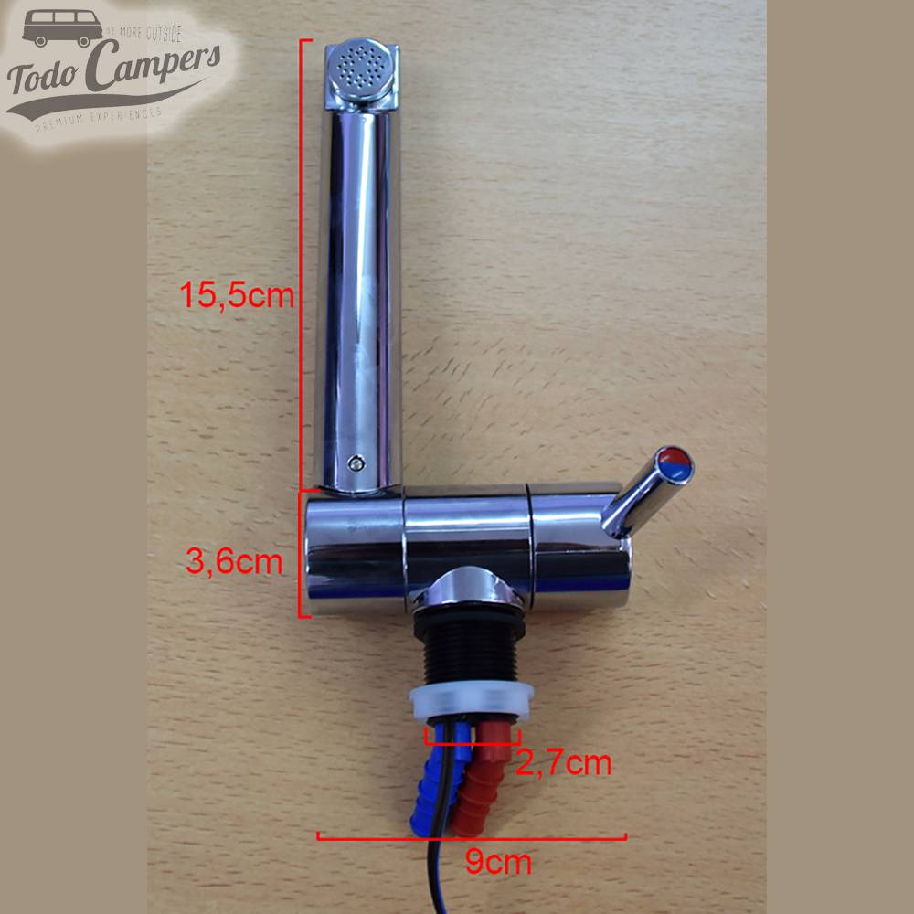 Torneira Misturadora RK Reich Trend A - Medidas