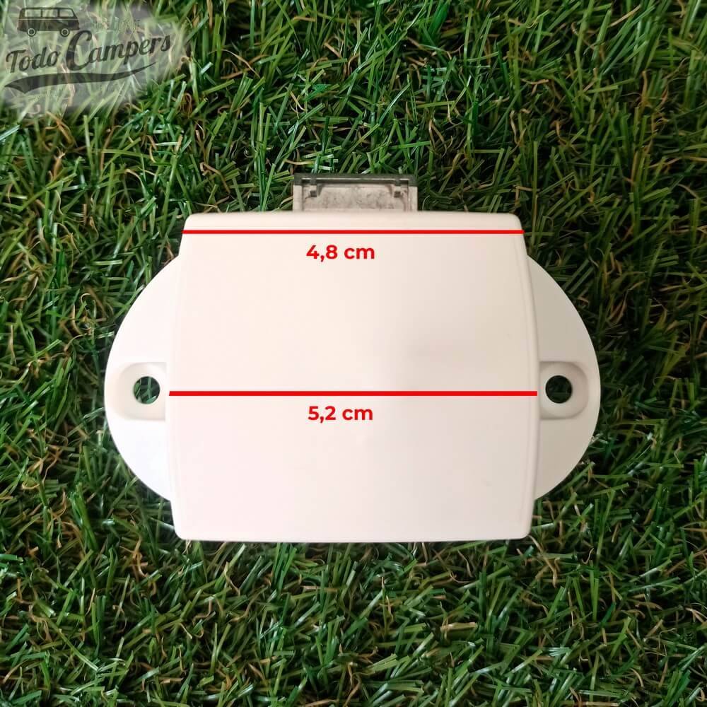 medidas fecho de botão para portas e gavetas 15mm