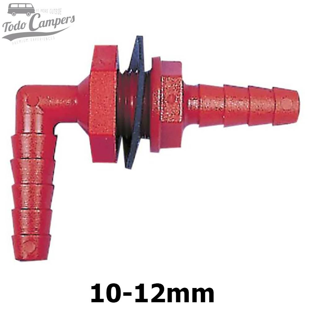Ligador curvo 90 graus para mangueiras