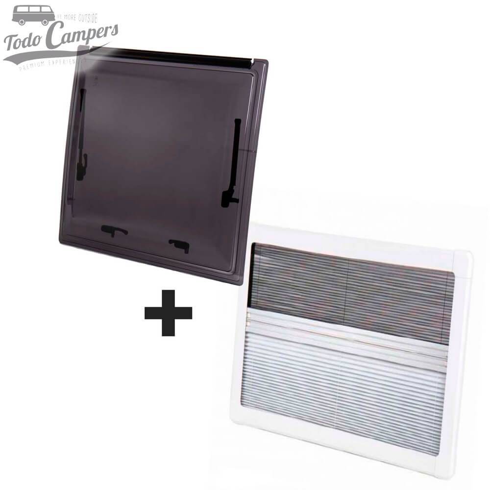 Ventana abatible Carbest RW Rear con mosquietra (varias medidas)