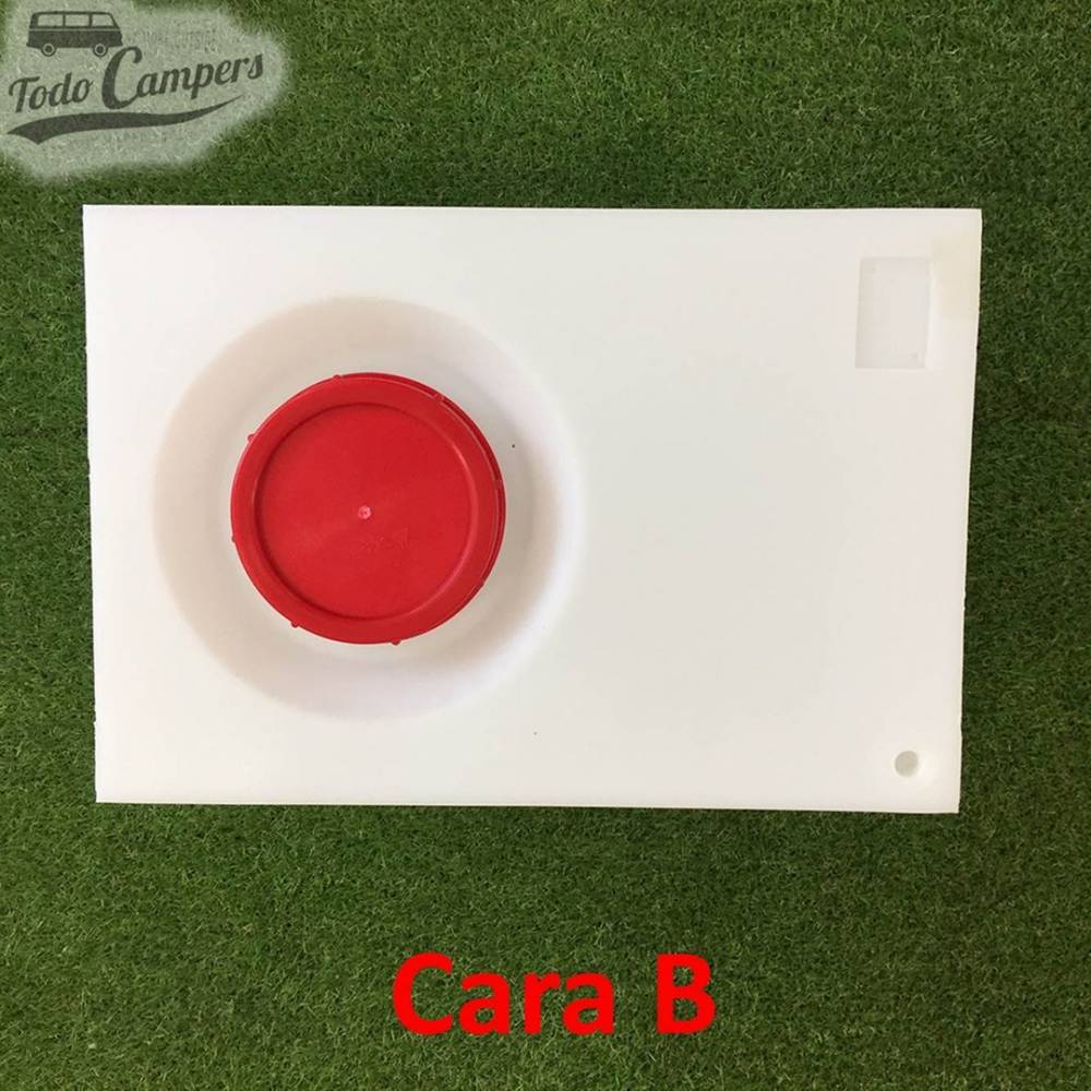 Cara B Depósito de agua de 47 L. Depósito de aguas limpias para tu furgoneta, autocaravana o caravana
