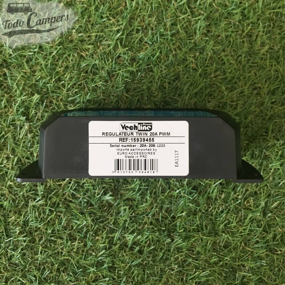 regulador solar 20A PWM dual