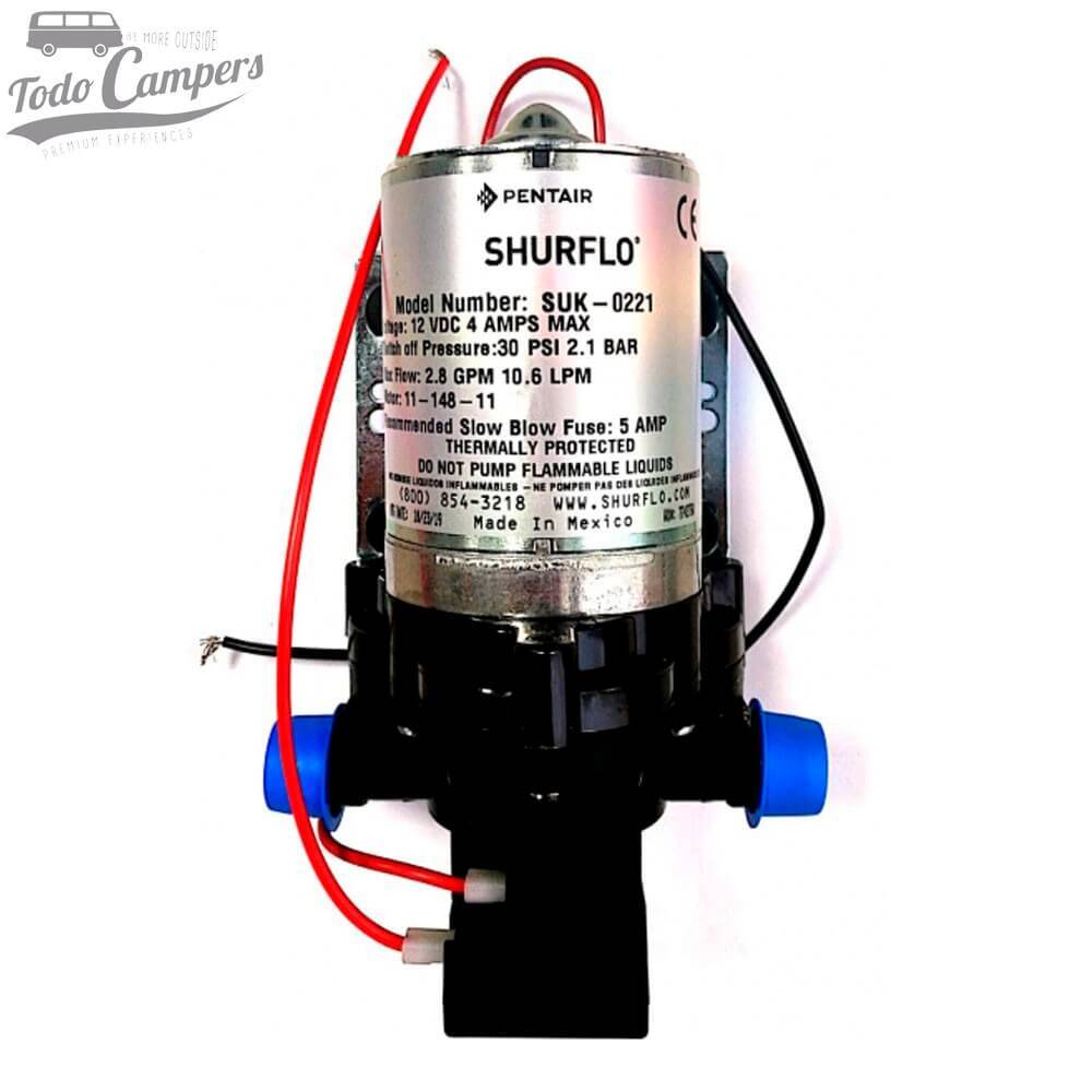 Bomba de água Shurflo - 10 Litros