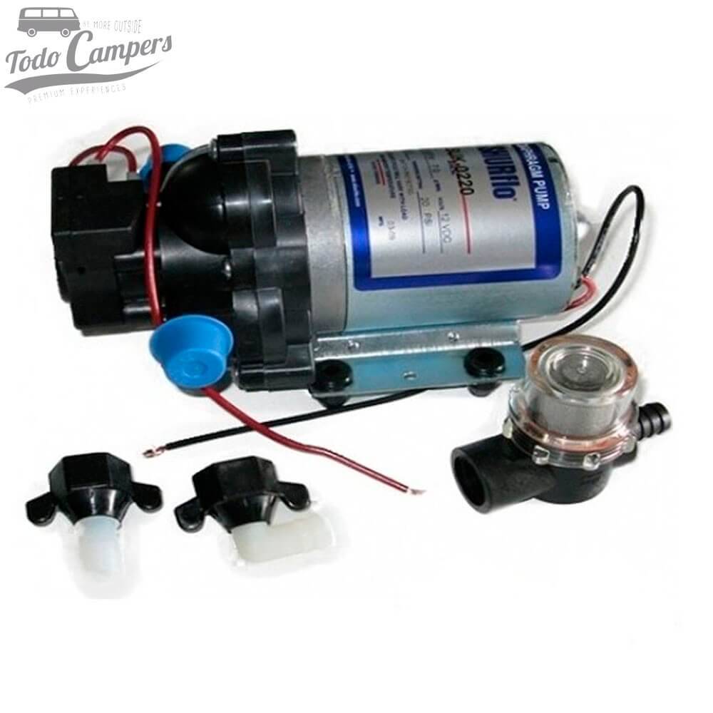 Desglose de piezas de Bomba de Agua Shurflo de 7 litros