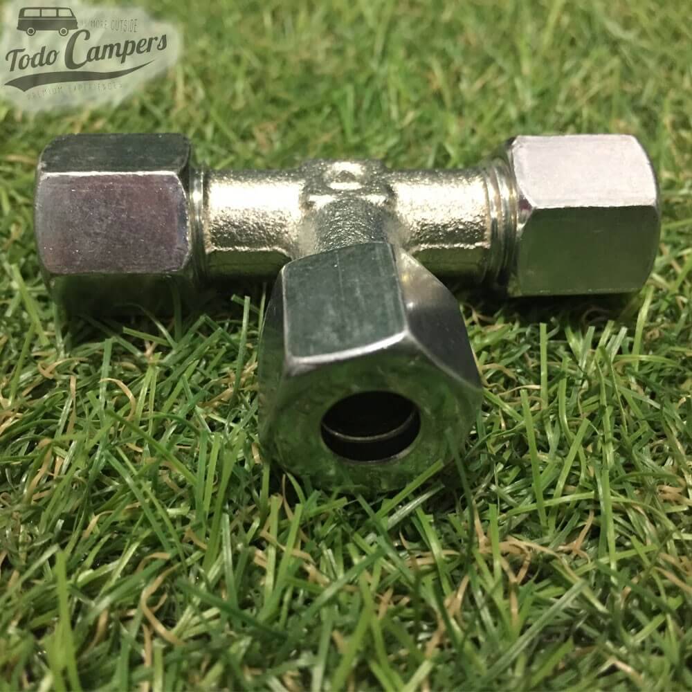 Conector en T de 8mm