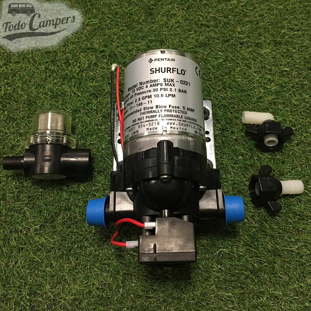 Bomba de água Shurflo - 10 Litros