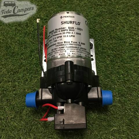 Bomba de agua de la marca Shurflo de 10 litros