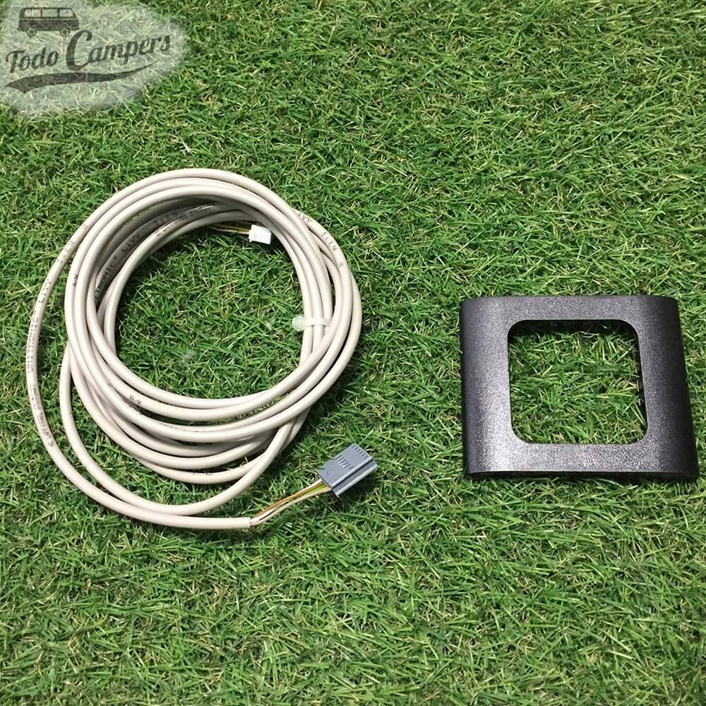 Varilla de calefacción elétrica y carcasa del panel de control