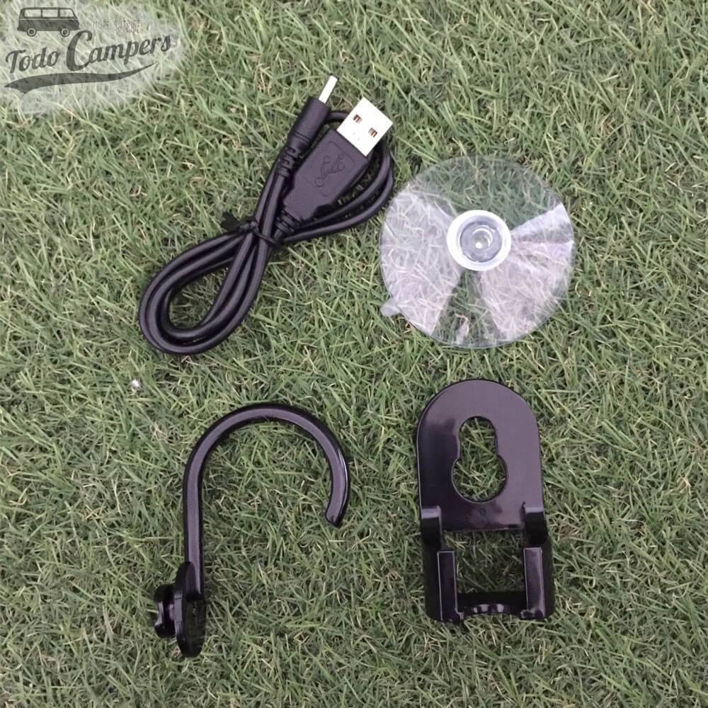 Carregador USB para carregar o duche portátil