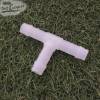 Empalme conector en forma de T para mangueras con diámetro de 10mm