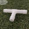 Empalme conector en forma de T para mangueras con diámetro de 10 mm