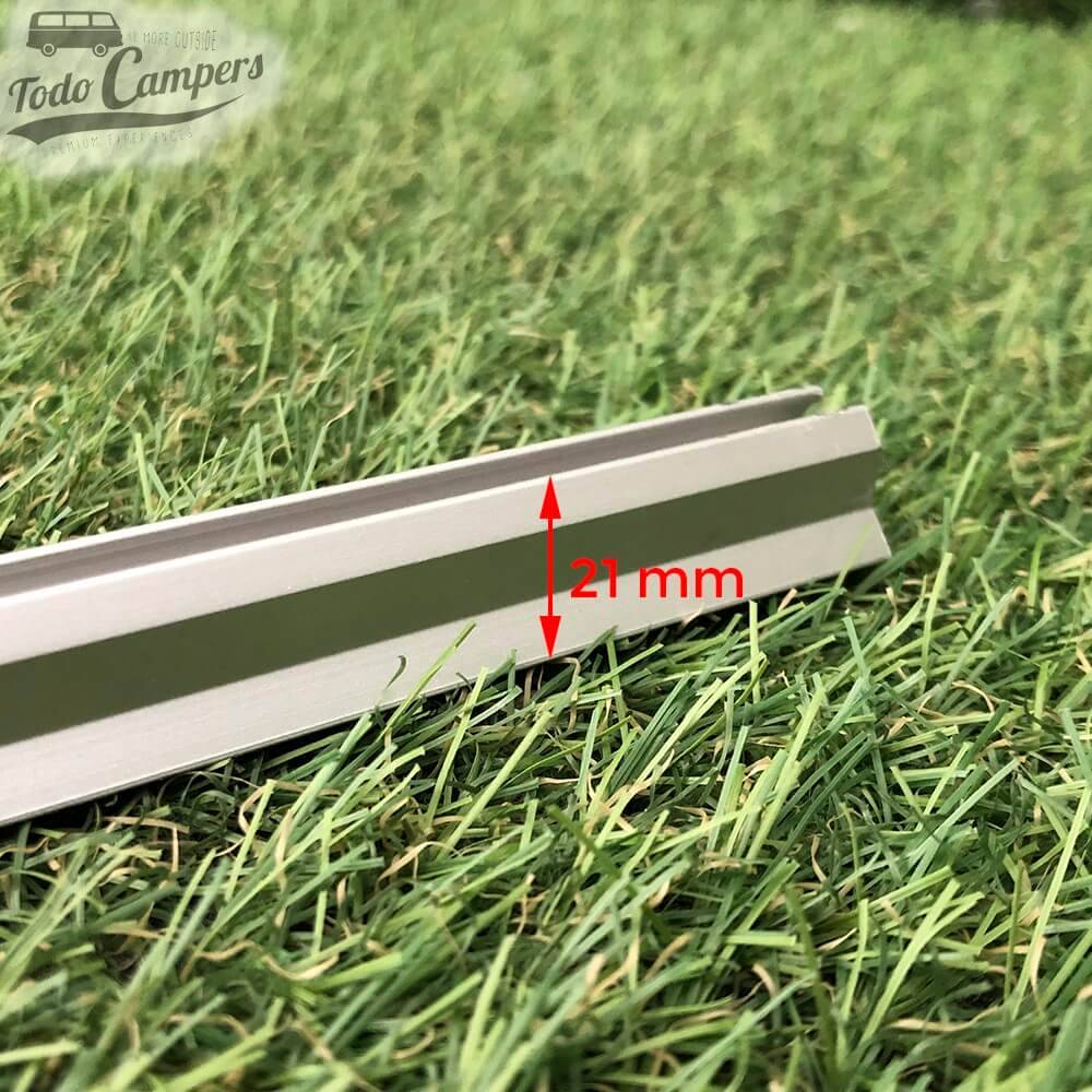 Medidas de la altura del soporte (21 mm)