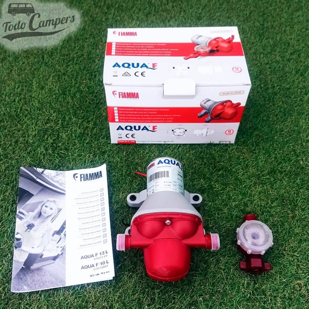 Conteúdo da bomba Fiamma Aqua F - 10 Litros