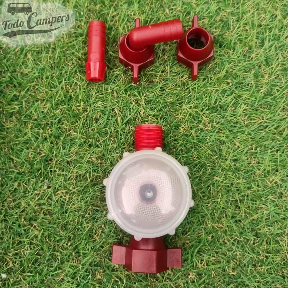 acessórios da Bomba de pressão 12v Fiamma Aqua F - 13 Litros