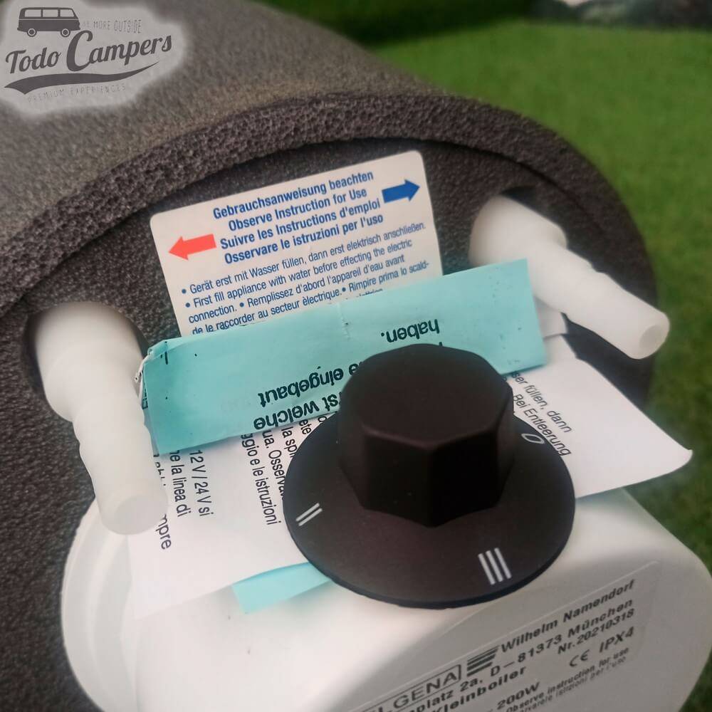 Válvulas del boiler