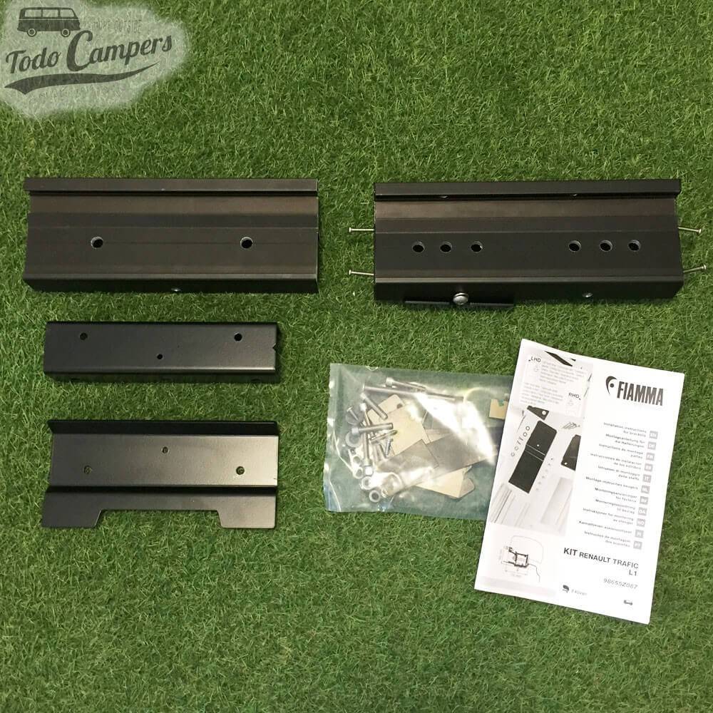 Contenido de la caja del soporte F40