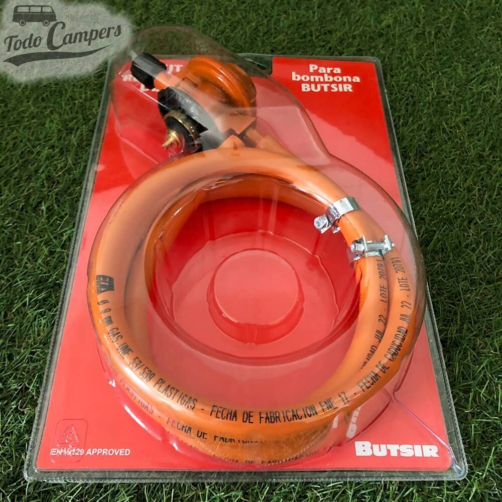 Kit Regulador de Gas Butsir (Bombona Naranja Butsir)