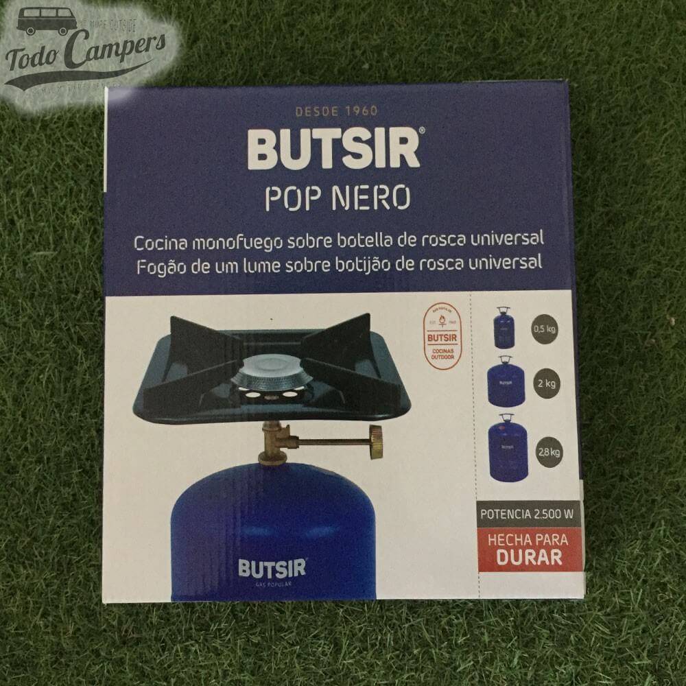Bico a Gás Pop Nero para botija azul Butsir