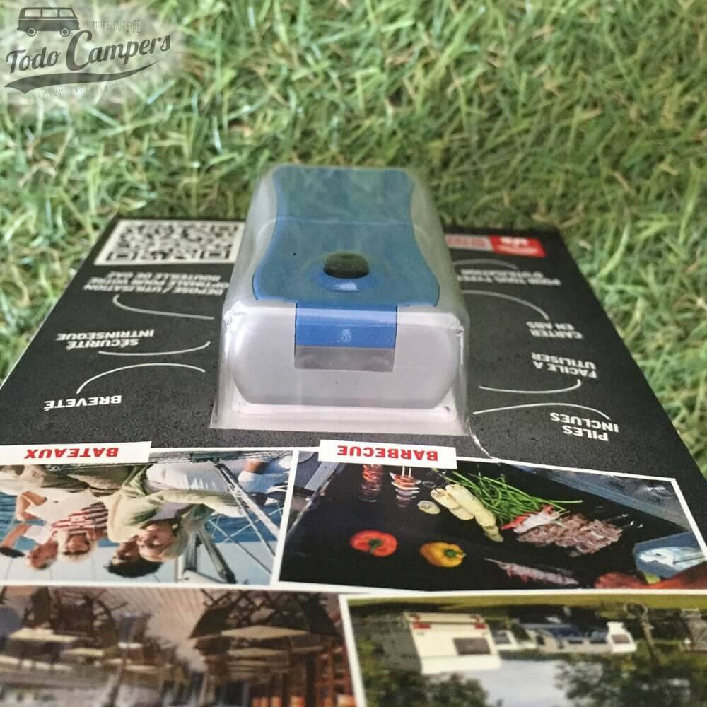 Indicador nível de gás de forma fácil e rápida