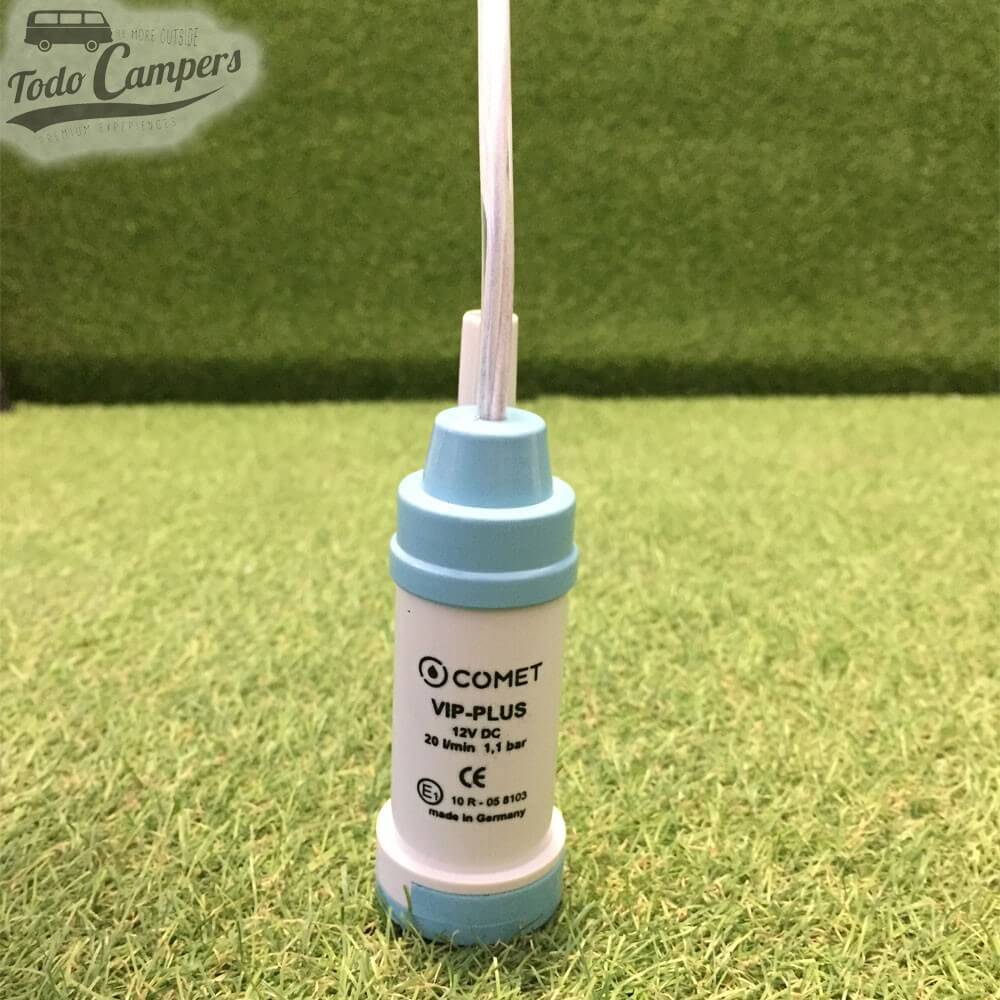 Bomba sumergible Comet Vip Plus. Bomba depósito de aguas limpias camper