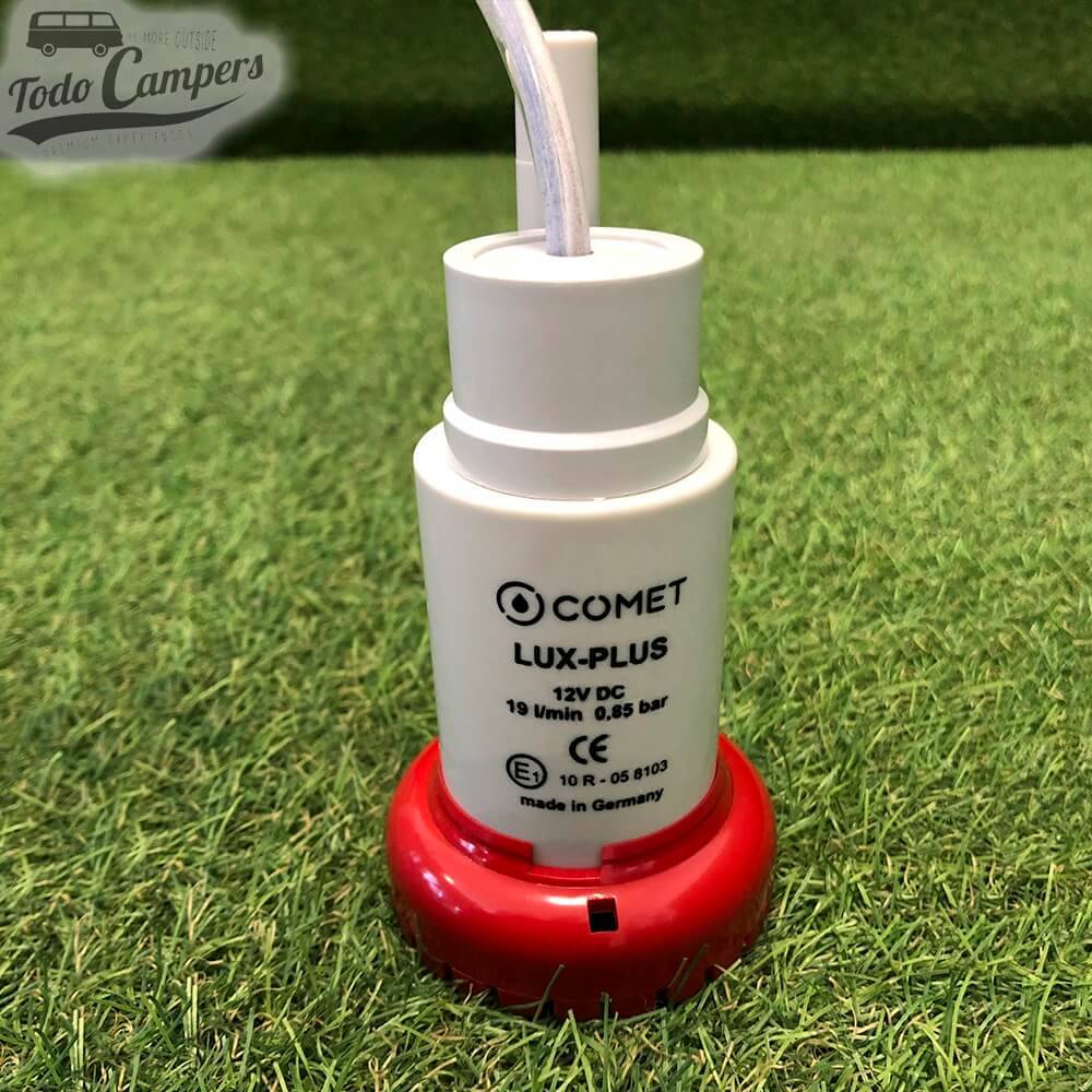 Bomba de imersão Comet Lux Plus - 12 v. - 16 lts. Bomba depósito de águas limpas camper