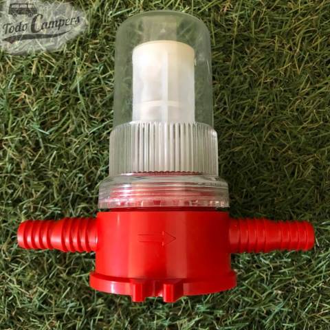 Filtro de agua para bombas de agua