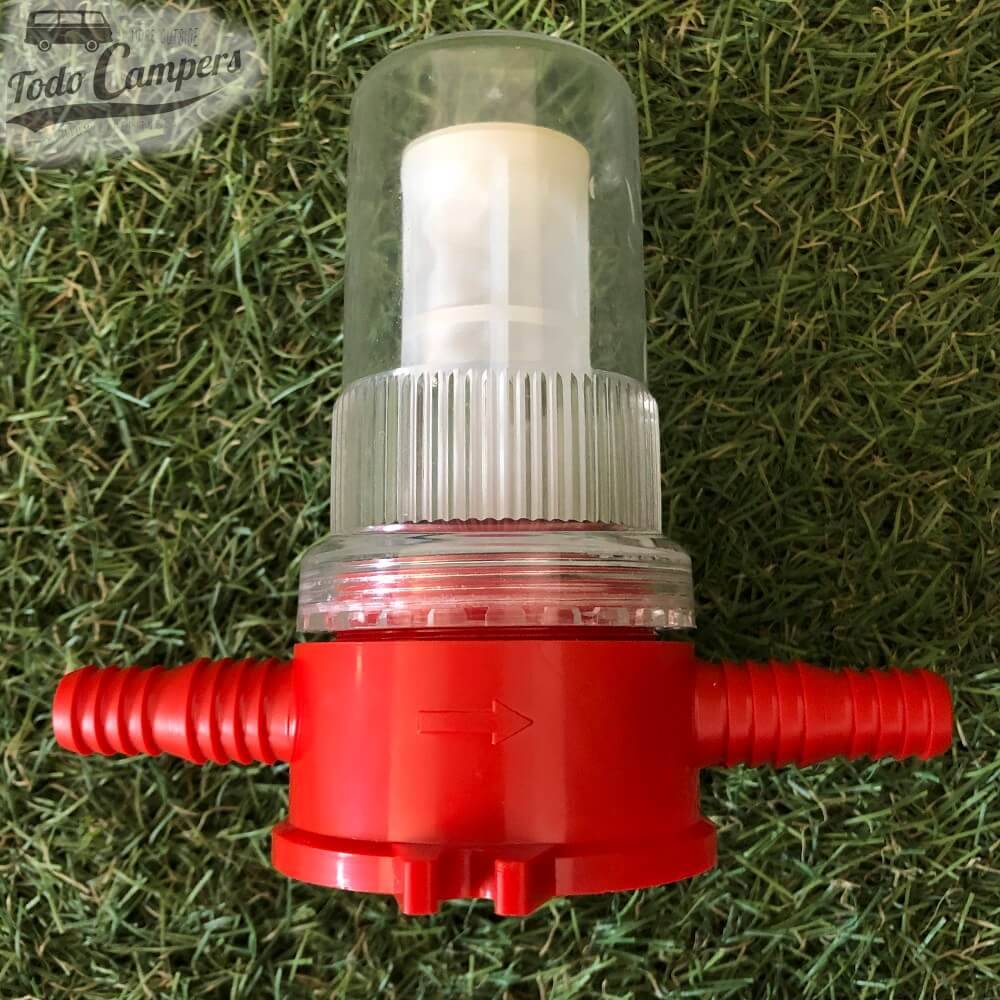 Filtro de água para bombas de água