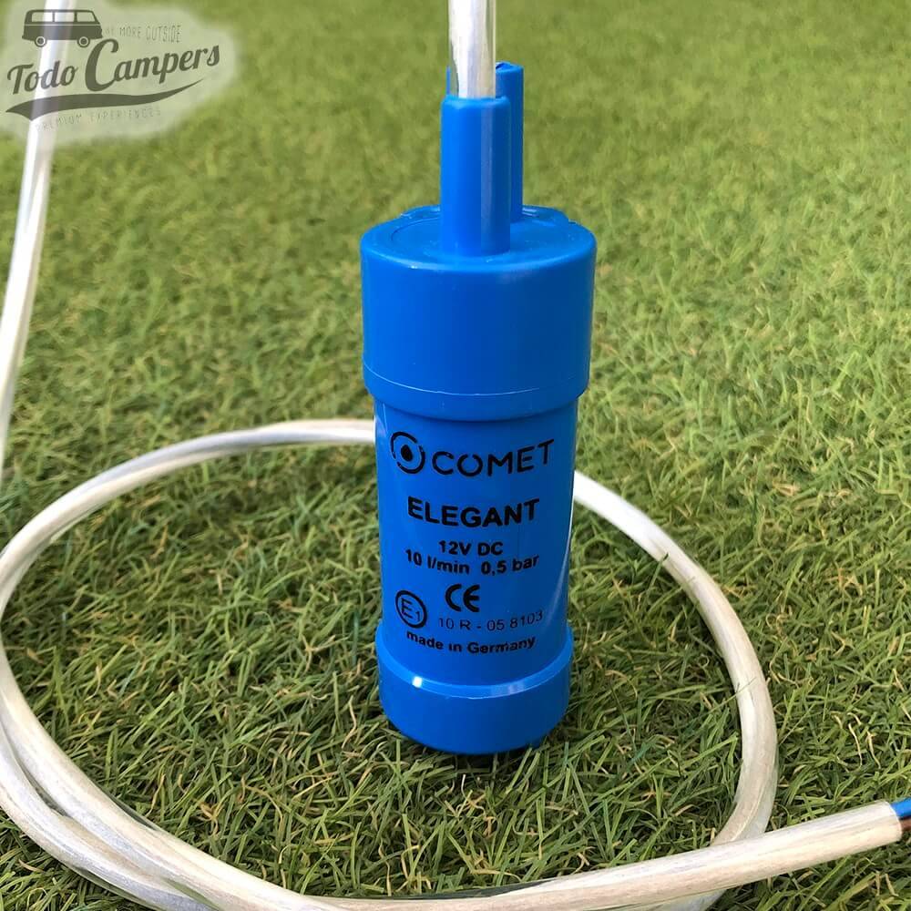 Bomba submersível 12v Comet Elegant - 10 Litros. Bomba depósito de águas limpas camper
