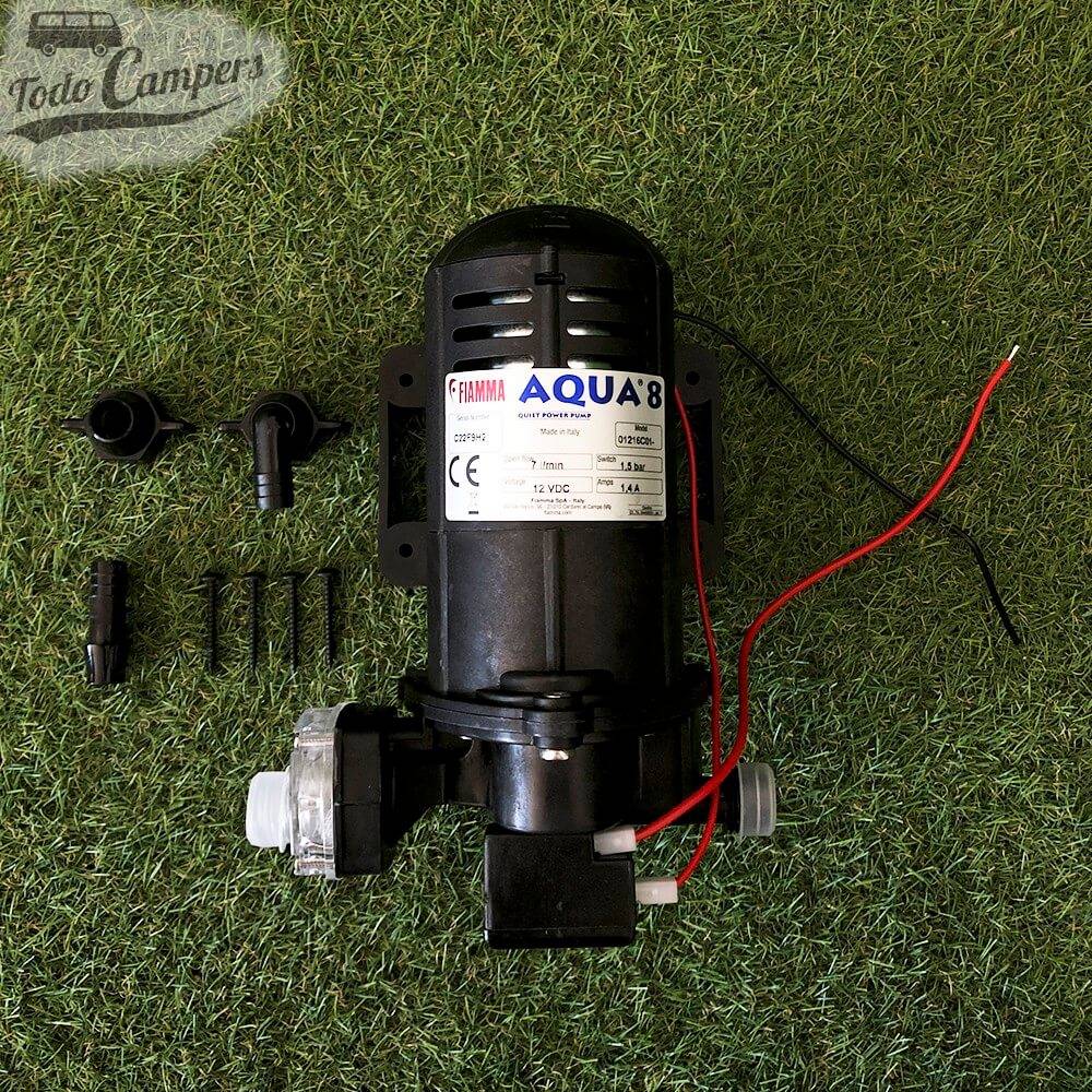 Bomba de presión 12v Fiamma Aqua 8  7 Litros