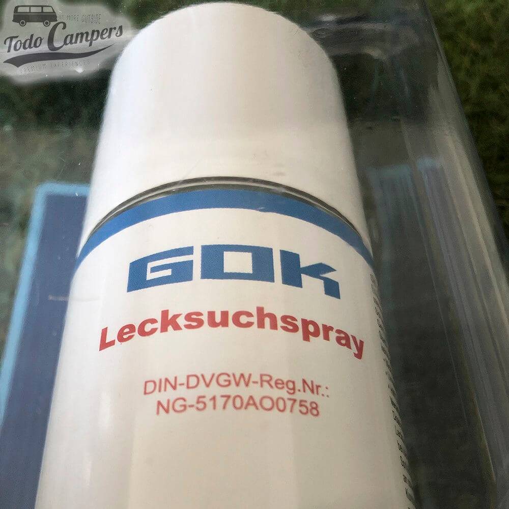 Detetor de fugas de gás para tubos, válvulas, botijas...