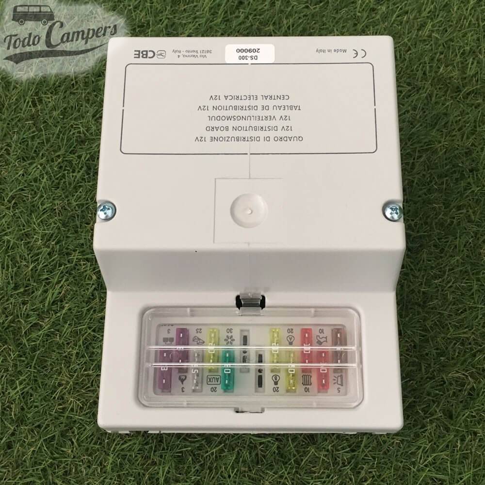 caja de distribución 12v