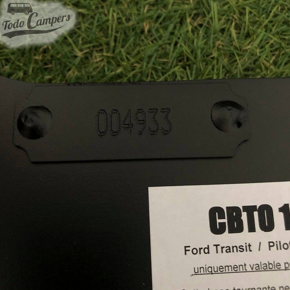 Base giratoria homologable