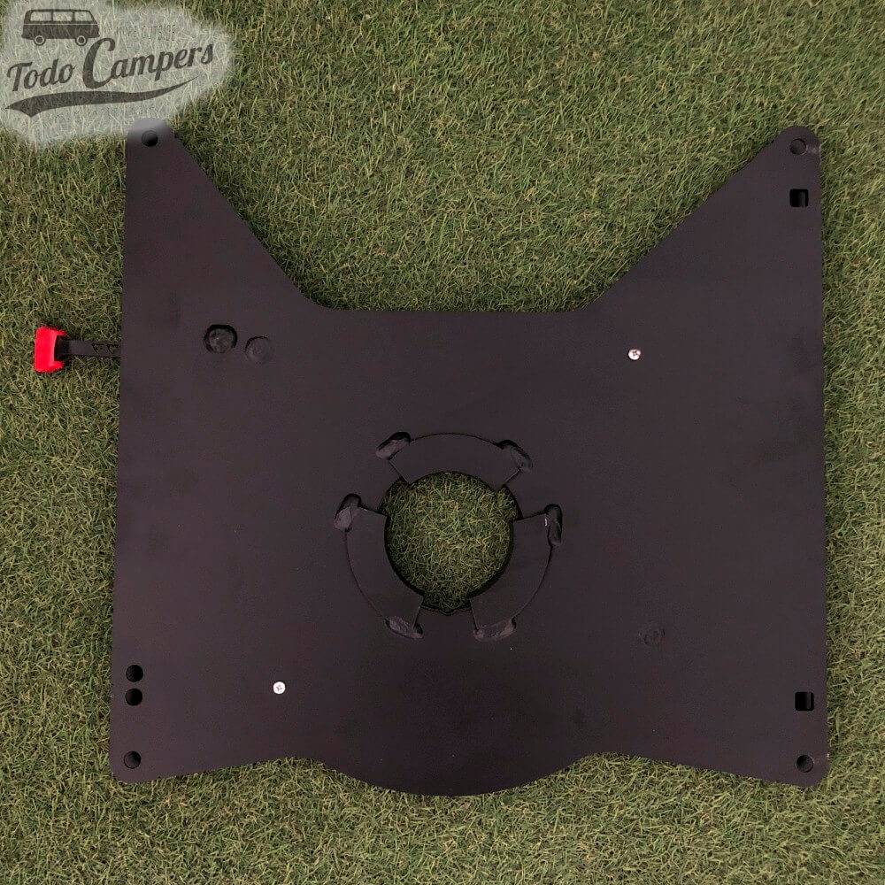 Base giratoria fabricada por Scopema para una Ford Transit