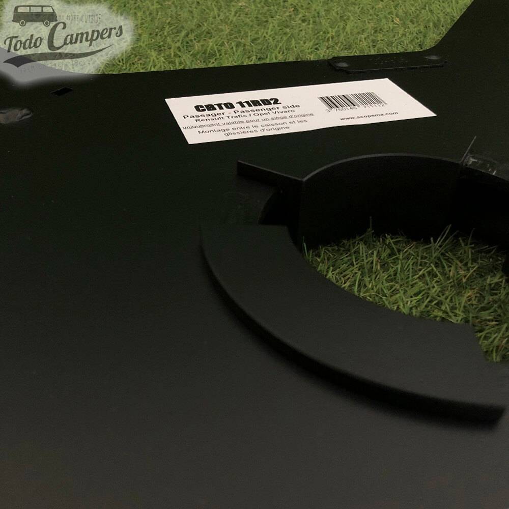 asiento giratorio furgoneta acompañante trafic vivaro primastar 2002 a 2014