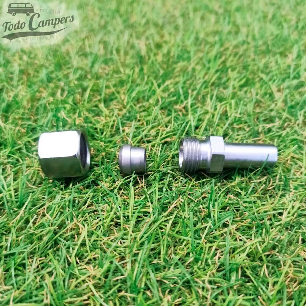 Peças do ligador de tubo rígido de gás a tubo flexível