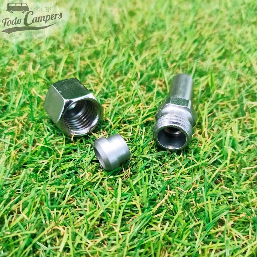 Peças do Ligador com Bicone de 8mm a 10mm